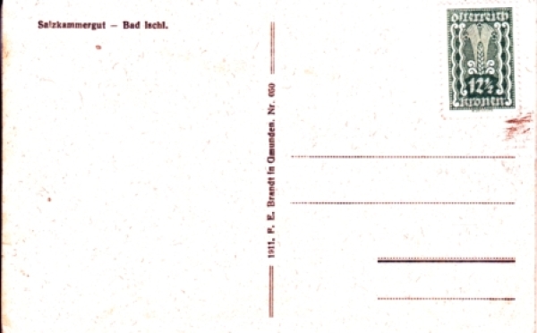 Bad Ischl - A xxxx 95 096 ** / ●
